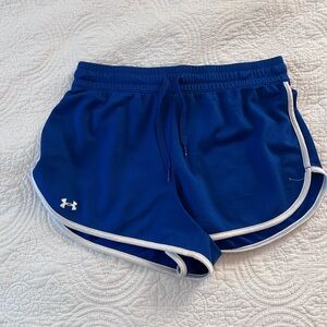 Under Armour Women's Royal Blue Athletic Shorts